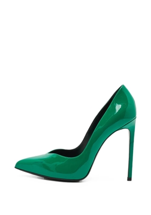 Saint Laurent Pre-Owned Janis pointed-toe pumps - Green