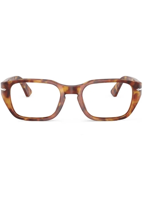 Persol rectangle-frame glasses - Brown