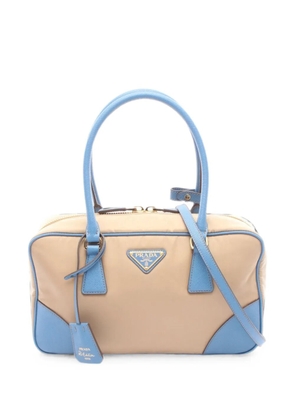 Prada Pre-Owned 2010s Re-Edition 1978 Saffiano leather tote bag - Neutrals