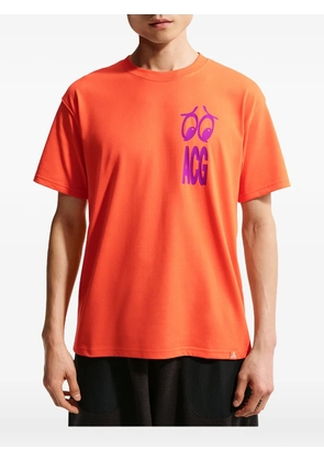 Nike ACG Dri-FIT graphic-print T-shirt - Orange