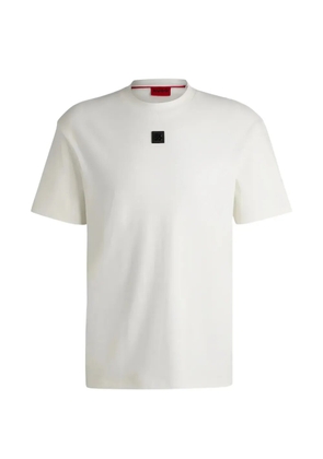 BOSS Dalile logo-patch T-shirt - White