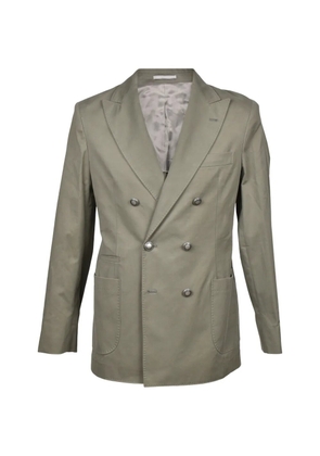 Brunello Cucinelli double-breasted blazer - Green