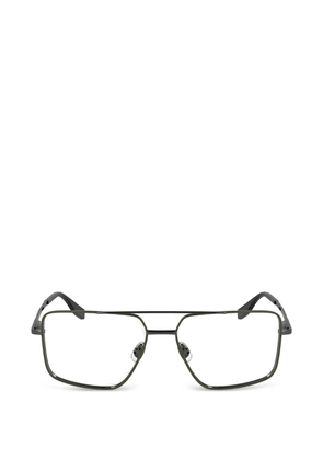 Karl Lagerfeld double-bridge glasses - Silver