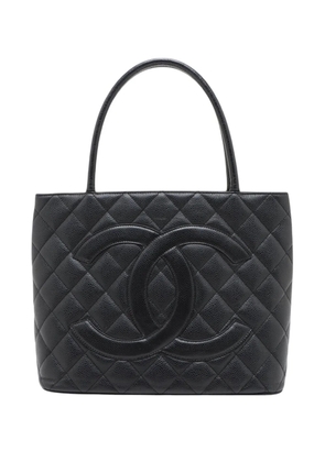 CHANEL Pre-Owned 2006-2008 Caviar Medallion tote bag - Black