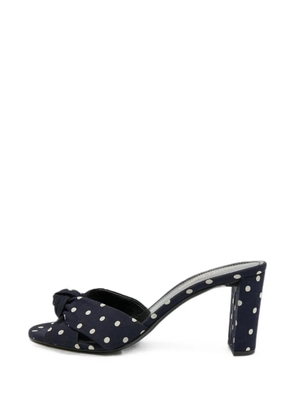 Saint Laurent Pre-Owned Bianca heeled sandals - Blue