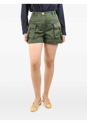 Balmain Pre-Owned cargo shorts - Green