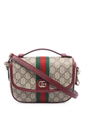 Gucci Pre-Owned 2010s Ophidia GG top handle bag - Neutrals