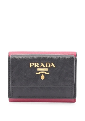 Prada Pre-Owned 2010s Saffiano leather trifold wallet - Red