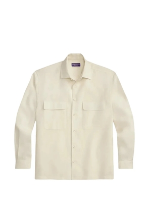 Ralph Lauren Purple Label flap-pocket shirt - Neutrals