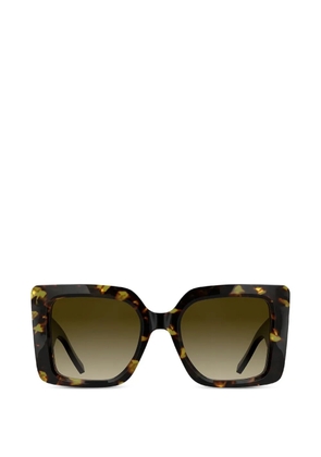 Karl Lagerfeld tortoiseshell-pattern sunglasses - Brown