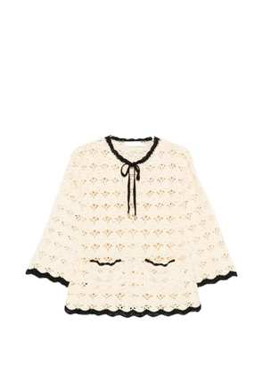 ZIMMERMANN Aster tunic - Neutrals
