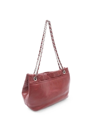 CHANEL Pre-Owned 2009-2010 Matelasse Coco Mark tote bag - Red