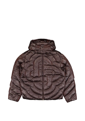 Casablanca quilted puffer jacket - Brown