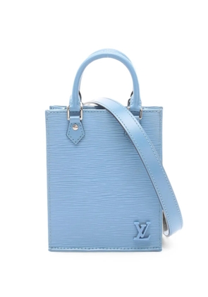 Louis Vuitton Pre-Owned Petit Sac Plat Epi leather tote bag - Blue