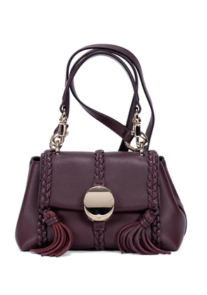 Chloé Pre-Owned Penelope braided shoulder bag - Purple