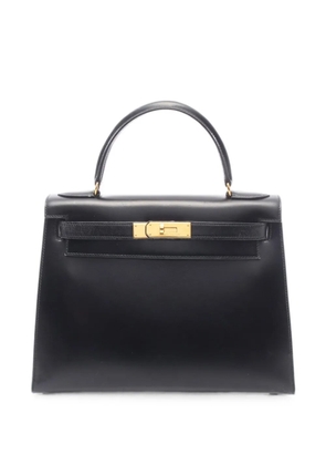 Hermès Pre-Owned 1990 Kelly28 Outside sewing handbag - Black