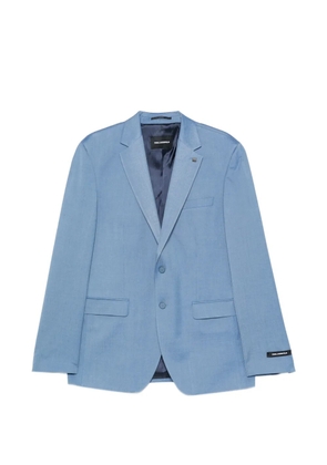 Karl Lagerfeld notched-lapel single-breasted blazer - Blue