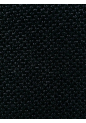 Brunello Cucinelli textured-knit tie - Black