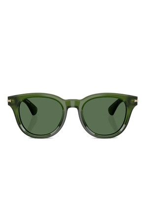 Burberry Eyewear round-frame sunglasses - Green