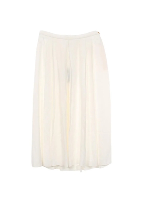 Louis Vuitton Pre-Owned 2020s pleated midi skirt - Neutrals