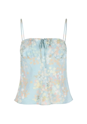 Bernadette Riri floral-print camisole blouse - Green