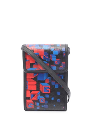 Gucci Pre-Owned 2010s Square G Space cross body bag - Black