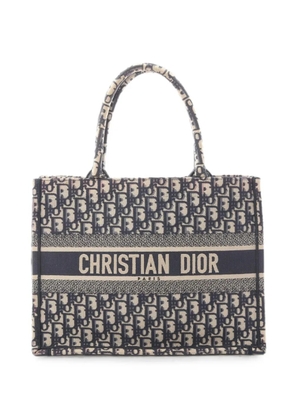 Christian Dior Pre-Owned 2010s medium Book Oblique tote bag - Blue