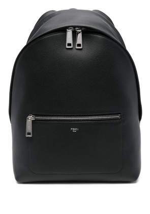 FENDI leather backpack - Black