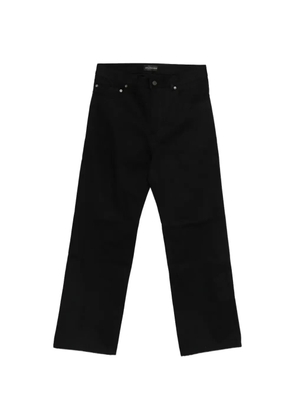 Balenciaga Curved-Knee trousers - Black