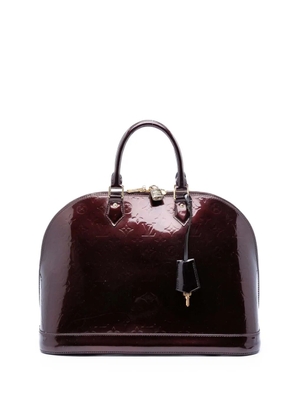 Louis Vuitton Pre-Owned 2014 Monogram Vernis Alma GM handbag - Purple