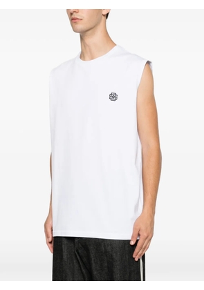 STATE OF ORDER Indian Team logo-embroidered sleeveless vest - White