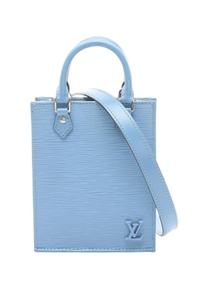 Louis Vuitton Pre-Owned 2020 Epi Petit Sac Plat satchel - Blue