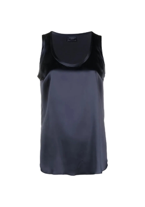Brunello Cucinelli satin-finish tank top - Blue