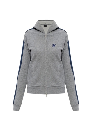 Balenciaga side-stripe hoodie - Grey