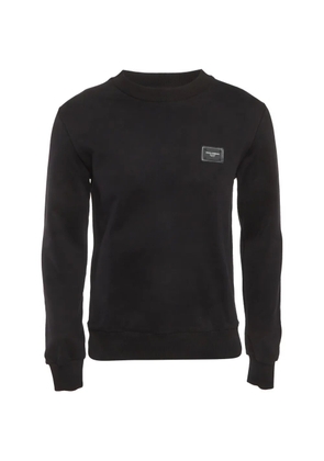 Dolce & Gabbana Pre-Owned logo-plaque sweatshirt - Black