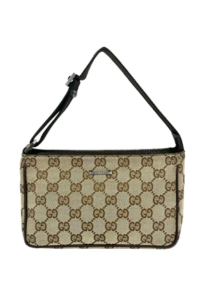 Gucci Pre-Owned 2000-2015 GG Canvas shoulder bag - Neutrals