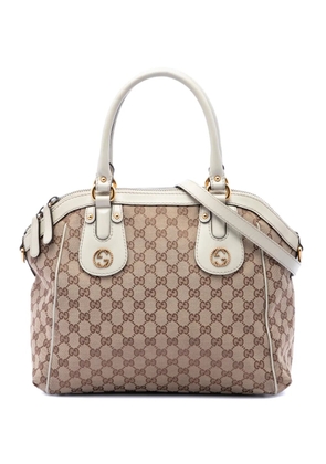 Gucci Pre-Owned 2016-2026 Medium GG Canvas Scarlett satchel - Neutrals