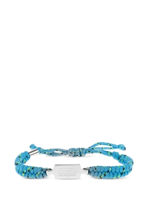Balenciaga Saint-germain logo-plaque bracelet - Silver