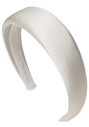 Jennifer Behr Kate silk headband - Grey