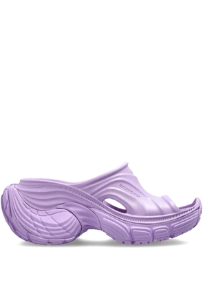 Balenciaga 6XL platform slides - Purple