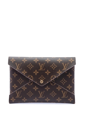Louis Vuitton Pre-Owned 2018 Monogram Pochette Kirigami Set clutch bag - Brown