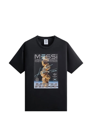 KITH x Adidas Messi graphic-print T-shirt - Black