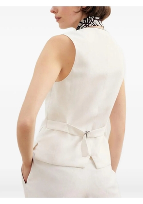 Brunello Cucinelli tailored buttoned waistcoat - Neutrals