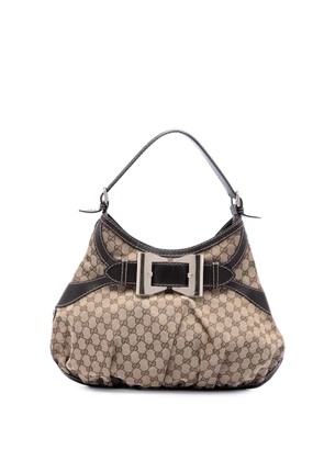 Gucci Pre-Owned 2016-2026 Large GG Canvas Dialux Queen hobo bag - Neutrals