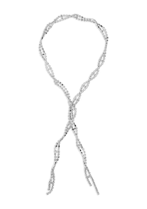 Balenciaga Riviera crystal-embellished necklace - Silver