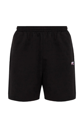 Balenciaga Political Campaign track shorts - Black