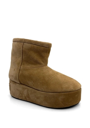 Balenciaga 65mm Alaska platform boots - Neutrals