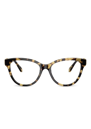 Swarovski Eyewear crystal-embellished cat-eye glasses - Brown
