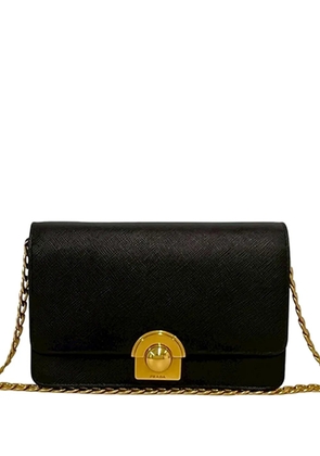 Prada Pre-Owned 2010-2026 Saffiano Chain crossbody bag - Black