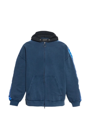 Balenciaga zip-up hoodie - Blue